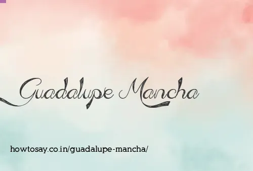Guadalupe Mancha