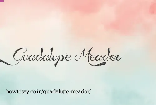 Guadalupe Meador