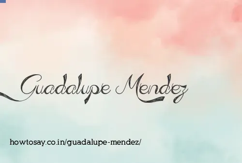 Guadalupe Mendez