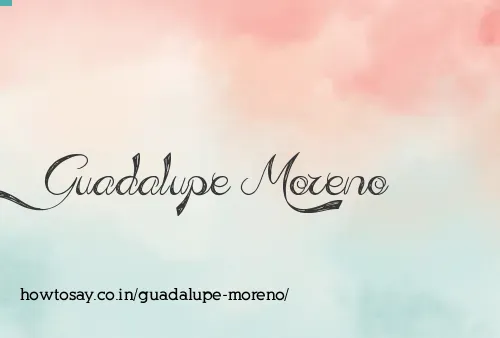 Guadalupe Moreno