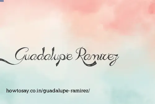 Guadalupe Ramirez