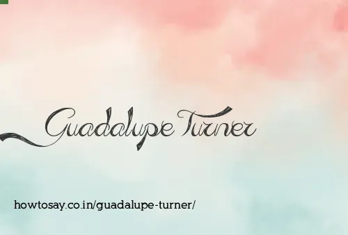 Guadalupe Turner