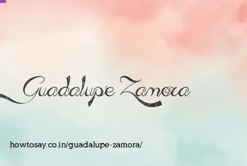 Guadalupe Zamora