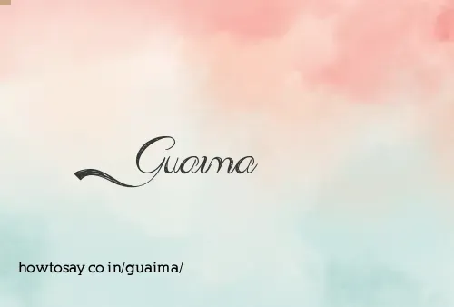 Guaima