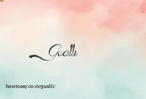 Gualli