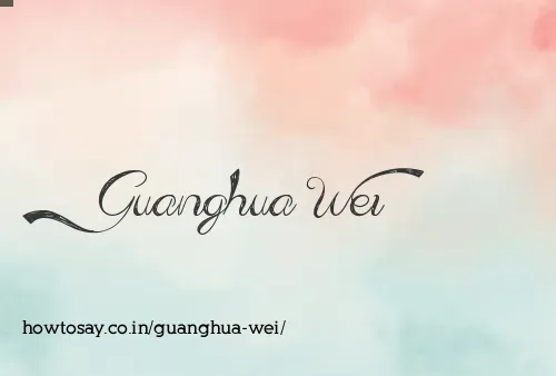 Guanghua Wei