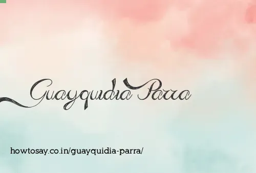 Guayquidia Parra