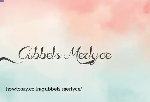Gubbels Merlyce