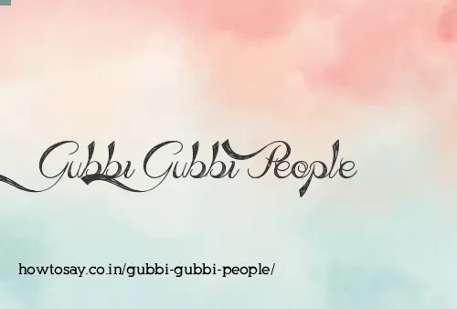 Gubbi Gubbi People