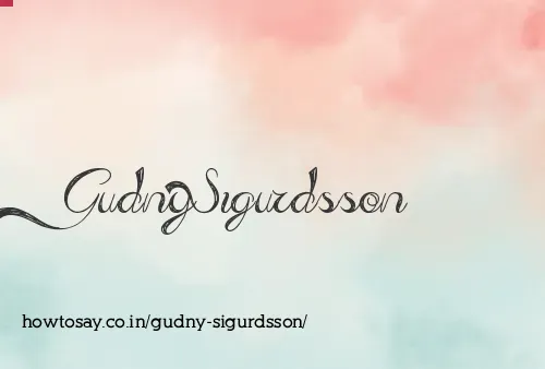 Gudny Sigurdsson