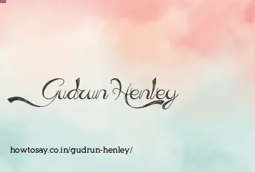 Gudrun Henley