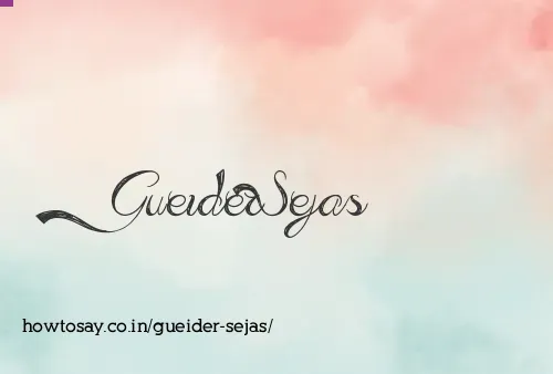 Gueider Sejas