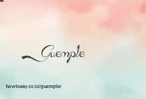 Guemple