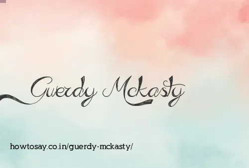 Guerdy Mckasty