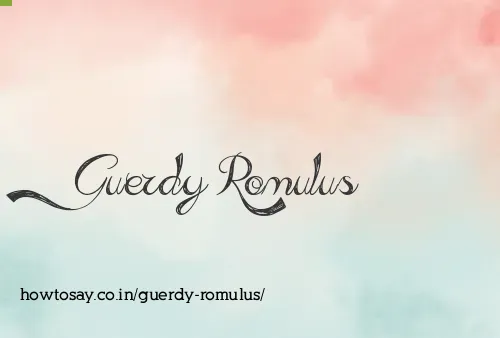 Guerdy Romulus