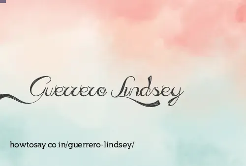 Guerrero Lindsey