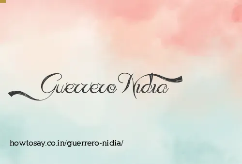 Guerrero Nidia