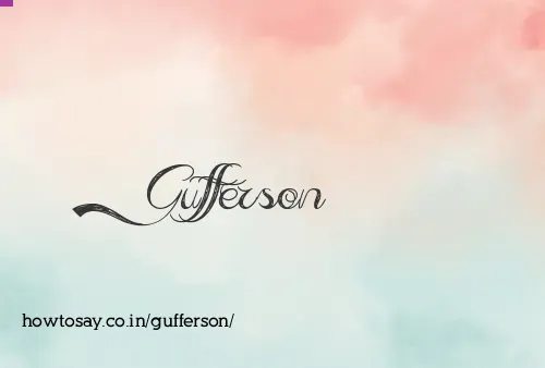 Gufferson