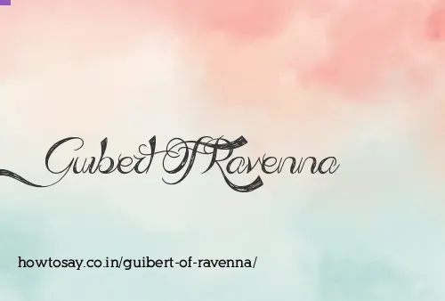 Guibert Of Ravenna