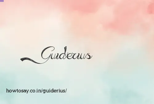 Guiderius