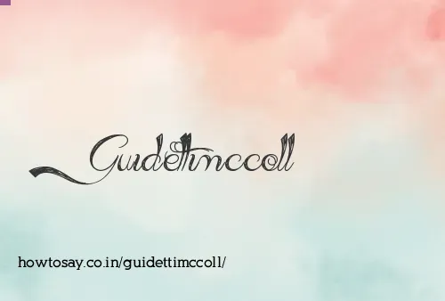 Guidettimccoll