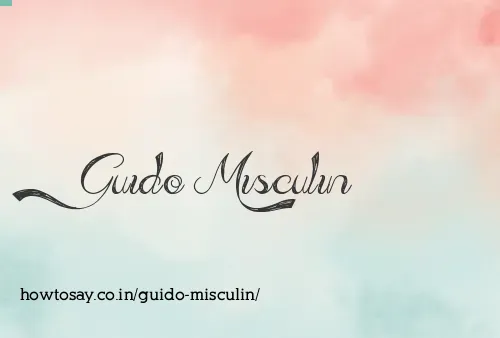Guido Misculin