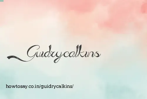 Guidrycalkins