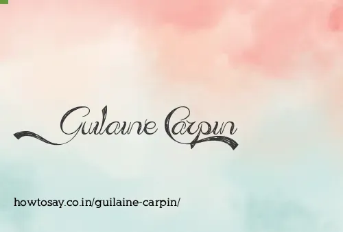 Guilaine Carpin