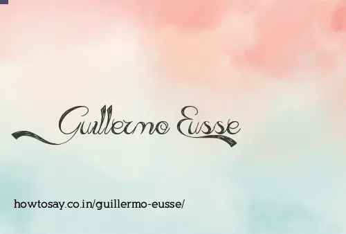 Guillermo Eusse