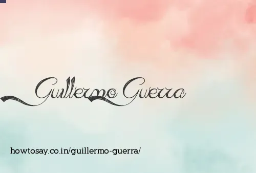 Guillermo Guerra
