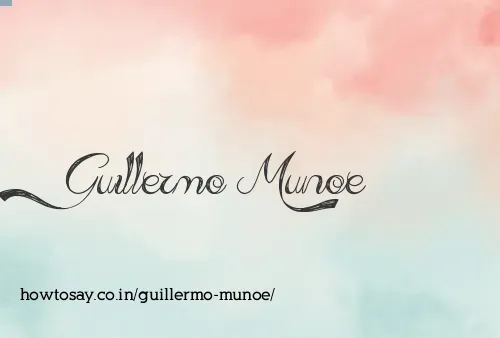 Guillermo Munoe