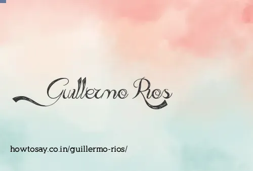 Guillermo Rios