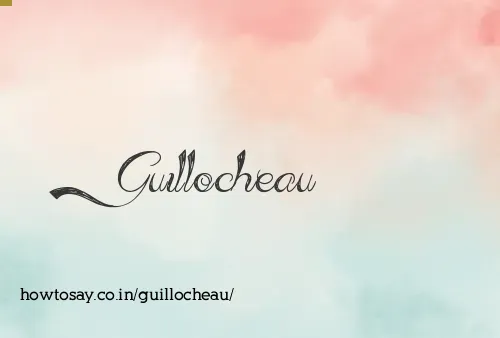 Guillocheau
