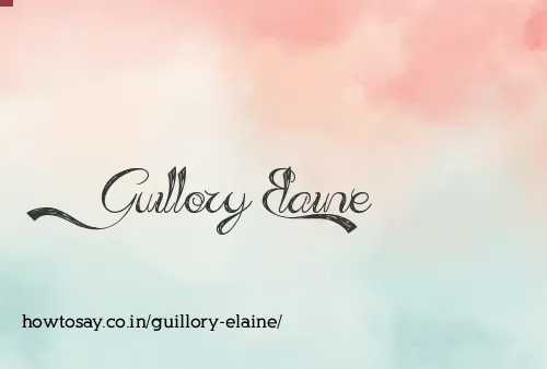 Guillory Elaine