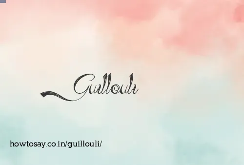 Guillouli