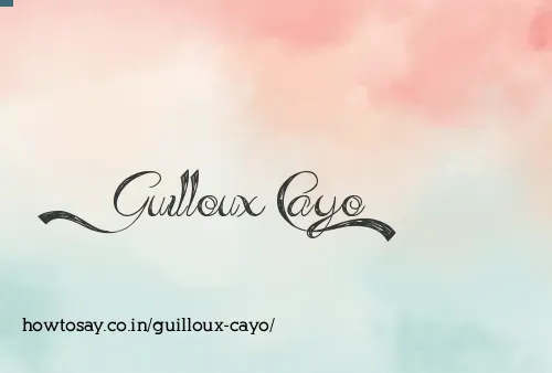 Guilloux Cayo