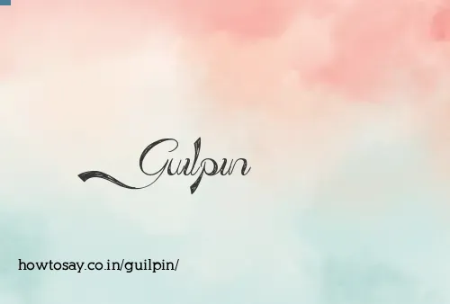 Guilpin