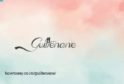 Guiltenane