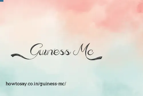 Guiness Mc