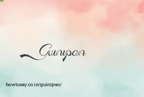 Guinipan