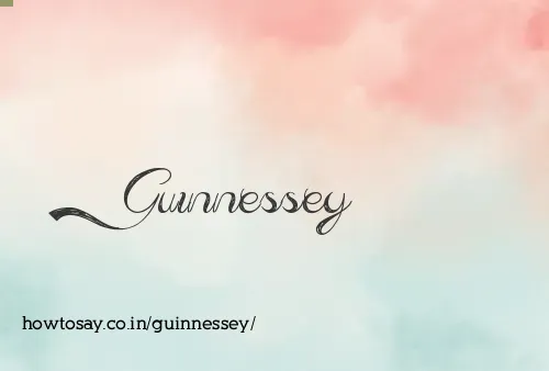 Guinnessey