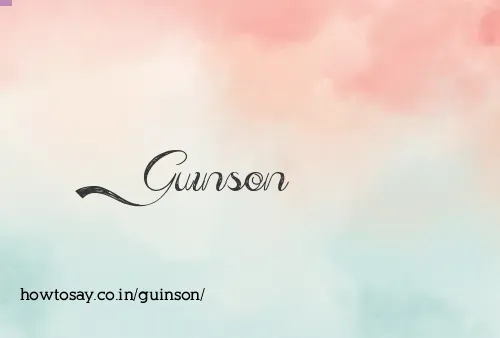 Guinson