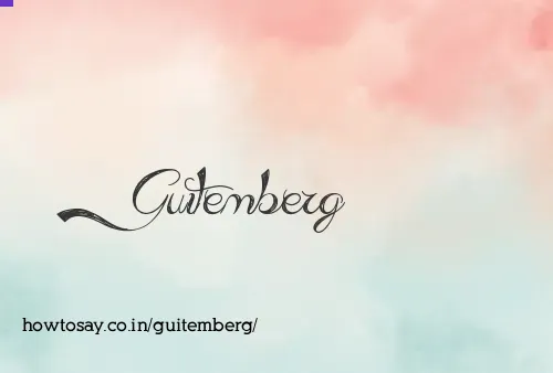 Guitemberg