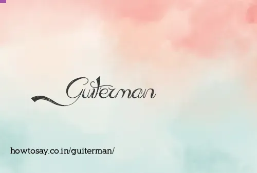 Guiterman