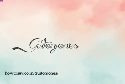 Guitonjones