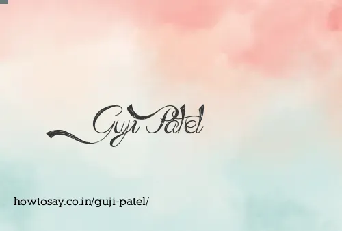 Guji Patel