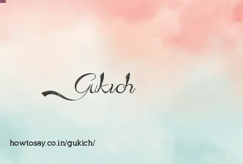 Gukich