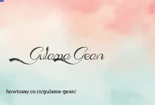 Gulama Gean