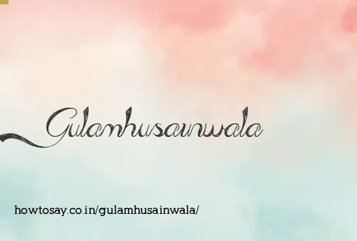 Gulamhusainwala