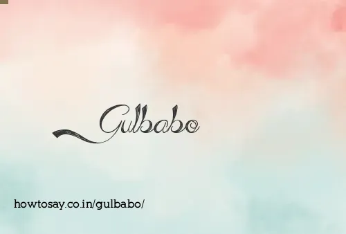 Gulbabo